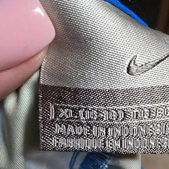 Blue Green & White NIKE Surf Shorts sz XL - Picture 7 of 7